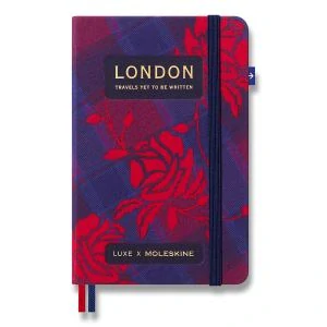 Zápisník Moleskine LUXE London čistý/linkovaný tvrdý S